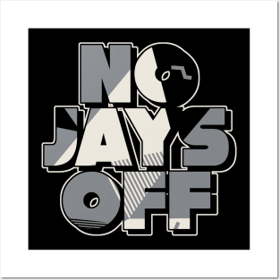 Jay All Day Black Cement Retro Sneaker Posters and Art